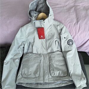 Camel Crown Jacket with Inner Fleece